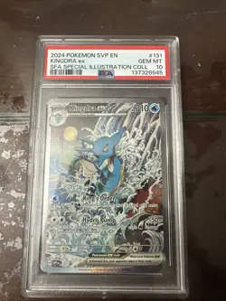 Pokemon 2024 SVP en Kindra EX #131 SFA Special Illustration PSA 10 Gem Mint - Image 1