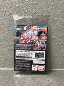 ONE PIECE Card Game Monkey.D.Luffy SEALED College Basketball US Voyage Promo. - Image 2