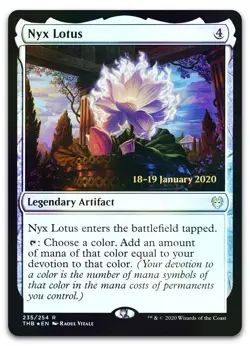 Nyx Lotus #235 (Foil) (NM) Prerelease Cards PRE Magic MTG - Image 1