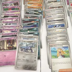 Pokemon Mega Evolution Card Lot Bulbasaur Vulpix Kyogre Alakazam Lillie w/ HALOs - Image 5