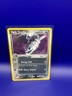 Pokemon Card EX Team Rocket Returns Holo Dark Steelix 10/109 - Image 1