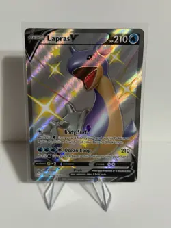 Pokemon TCG Lapras v Shining Fates Holo Card SV110/SV122 NM/NIMT - Image 1