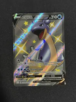Pokemon TCG Lapras v Shining Fates Holo Card SV110/SV122 NM/NIMT - Image 2