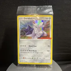 Duraludon GameStop Exclusive Stamp Promo SWSH028 Pokemon Card Sealed Near Mint - Image 1