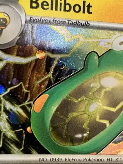 Bellibolt SVP 094 Scarlet & Violet Black Star Promo 2 Swirls Pokemon Card NM - Image 2
