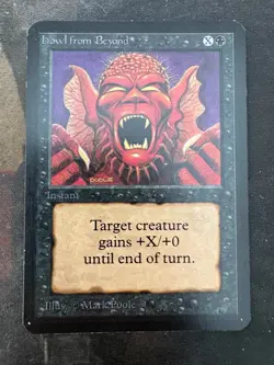 *** ALPHA Howl from Beyond *** NM+ Beauty! - DUTYFREE - Magic MtG - Image 1