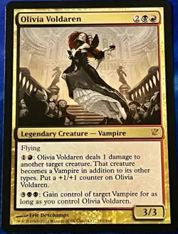 Olivia Voldaren - Innistrad - MTG Magic - LP - Mythic Rare - Image 1