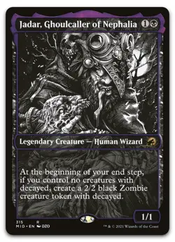 Jadar, Ghoulcaller of Nephalia (Showcase) #315 (NM) Midnight Hunt MID Magic MTG - Image 1