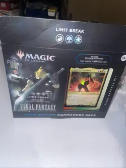 *Opened* Final Fantasy Limit Break Commander FF VII GAME EDITION No Promos/Packs - Image 5