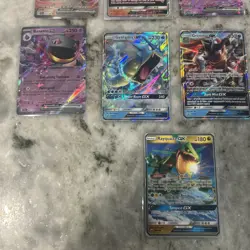 Pokemon TCG GX/EX Holo Card Lot - 9 Cards: - Image 2