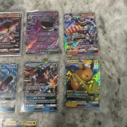 Pokemon TCG GX/EX Holo Card Lot - 9 Cards: - Image 3