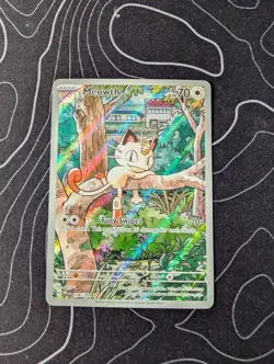 Pokemon TCG 2025 Meowth Mega Evolutions Phantasmal Flames #106/094 NM Condition - Image 1