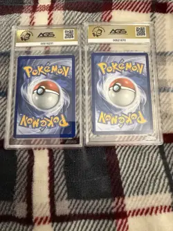 AGS 10 Mewtwo + AGS 9.5 Hitmonchan Holo 2016 Pokemon XY Evolutions Slab Lot! - Image 2