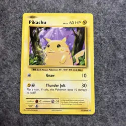 Pokemon TCG Pikachu 35/108 Cracked Ice Holo Deck Exclusive XY Evolutions - LP- - Image 1