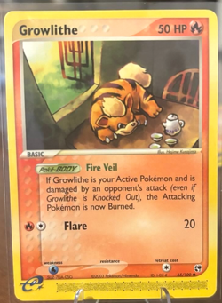 Growlithe 65/100 Sandstorm Regular LP+ Free Shipping Pokemon TCG - Image 1
