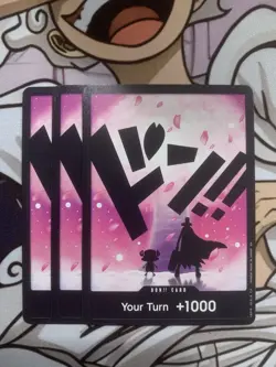 3x DON Card Tony Tony Chopper PRB-02 THE BEST vol2 One Piece Non-foil NM - Image 1