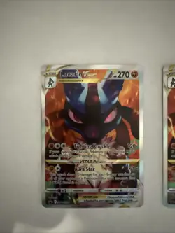 Lucario VSTAR SWSH291 SWSH: Sword & Shield Promo Cards Holo (2 Copies!!!!) - Image 1