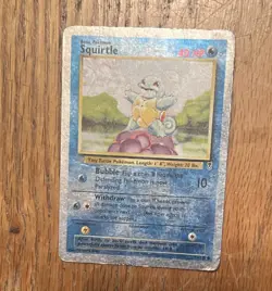 Pokemon Cards: Legendary Collection Reverse Holo: Squirtle 95/110 - Image 1