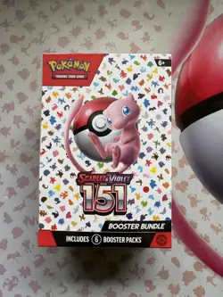 Pokemon TCG 151 Scarlet and Violet Booster Bundle Trading Cards Set - 6 Packs 820650853210 - Image 1