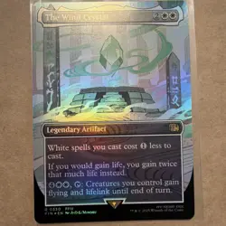 The Wind Crystal (Borderless) Final Fantasy Foil Magic The Gathering - Image 1