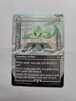 MTG - The Wind Crystal (Borderless) Final Fantasy Regular R#0330 - Image 1