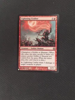 Lightning Crafter ~ Morningtide MTG [Excellent] - Single - Image 1