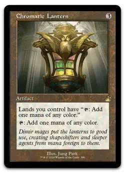 Chromatic Lantern (Retro Frame) #390 (NM) Ravnica Remastered RVR Magic MTG - Image 1