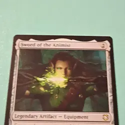 Magic: The Gathering Sword of the Animist, Legendary Artifact Equipment - Image 1