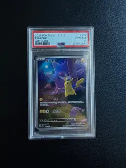 PSA 10 2025 Pokemon TCG Chinese Pikachu Gengar 172/151 AR collect - Image 1