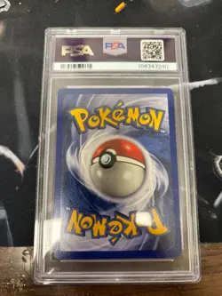 1st Edition Shadowless Tangela 66/102 Base Set Pokemon Card PSA 8 - Image 2