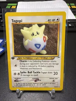 Pokemon Tcg Togepi 56/105 Neo Destiny Non Holo - Image 1