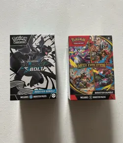 Pokemon TCG: Black Bolt & Mega Evolutions Booster Bundles SEALED - Image 1