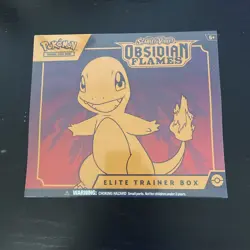 Pokemon TCG Scarlet & Violet Obsidian Flames Elite Trainer Box (ETB) English - Image 1