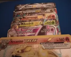 Pokemon 5x7 Cards Lot Of 13 - Image 4