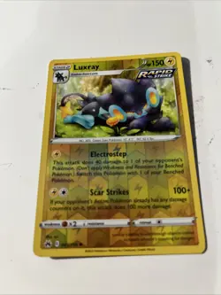 Pokemon Luxray Crown Zenith 043/159 Reverse Holo Rare LP. - Image 1