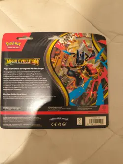 Pokemon TCG Mega Evolution 3-Pack Blister (Golduck) | New and Sealed ✅ - Image 2