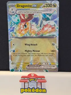 Pokemon TCG Dragonite ex Sv03: Obsidian Flames 159/197 Holo Double Rare NM - Image 1