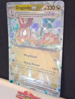 Pokemon TCG Dragonite ex Sv03: Obsidian Flames 159/197 Holo Double Rare NM - Image 2