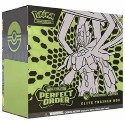 Pokemon TCG: Mega Evolution-Perfect Order POKEMON CENTER ETB PRESALE - Image 1