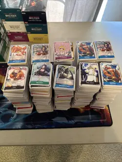 One Piece Bulk Lot. OP13 5000 Card C/UC/L Non Foil Near Mint English. - Image 1