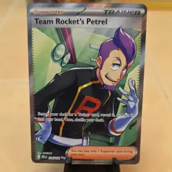 Team Rockets Petrel Ultra Rare Card 226/182 Destined Rivals 2025 Pokemon TCG - Image 1