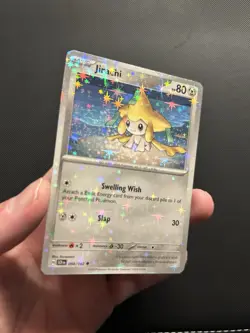 Jirachi 098/142 Sv07: Stellar Crown Holo Reflective Stars Foil Pokemon Card - Image 5