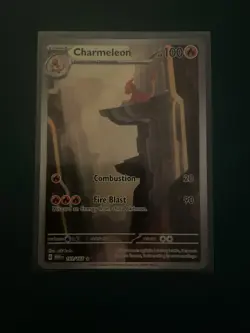 Pokemon TCG Charmeleon Illustration Card 169/165 Scarlet & Violet 151 Series - Image 1