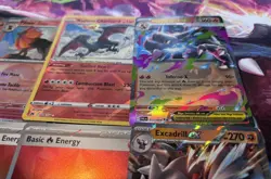 28 Pokemon TCG Fire Energy Holofoil EX | Mega EX | Pokeball Card Lot - Image 1