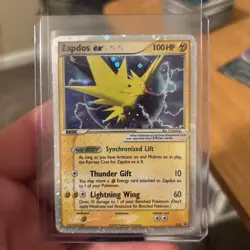 Pokemon TCG Zapdos EX Holo Card Nintendo Promo 2005 - Image 1