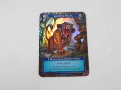 Questing Beast Foil Sorcery Contested Realm Arthurian Legends Unique Card TCG - Image 2