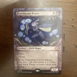 MTG Bitterbloom Bearer (Showcase) Lorwyn Eclipsed NM Free Shipping - Image 1