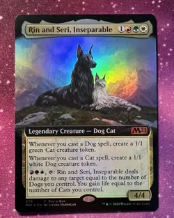 MTG Rin and Seri, Inseparable FOIL 278 M21 Mythic NM/M Magic the Gathering - Image 1