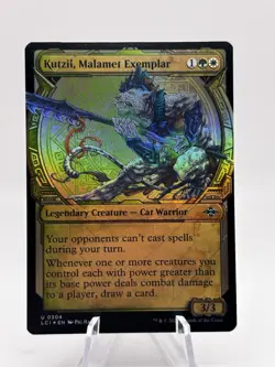 Kutzil, Malamet Exemplar 0304 Showcase Foil Lost Caverns of Ixalan LCI MTG NM - Image 1