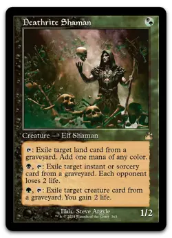 Deathrite Shaman (Retro Frame) #363 (NM) Ravnica Remastered RVR Magic MTG - Image 1